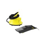 Kärcher SC 2 Deluxe EasyFix | 2- stufige Dampfmengenregulierung | Bodenreinigungsset | Lamellentechnologie | Hartflächen | Mikrofaser-Bodentuch | komfortables Klettsystem  
