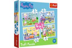 Trefl Puzzle Peppa Pig 4-in-1 ab 3 Jahren