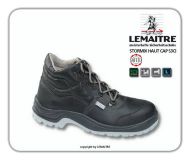 LEMAITRE »Lemaitre Sicherheitsschuh STORMIX HAUT CAP, S3 CI, Halbschuh Rindnarbenleder Mesh-Innenfutter PU-getränkte Lederkappe Stahlkappe Stahlsohle 2-Schicht-PU-Sohle Größen: 36 - 48« Sicherheitsschuh