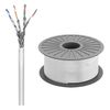 Goobay Patchkabel RJ45 Cat.6 S/FTP LC | 100 Meter | CCA-Kupfermischung für SOHO-Anwendungen | Twisted-Pair-LAN-Kabel | PIMF (Paare in Metallfolie)