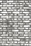Sizzix Motivschablone »Mini Brickwork by Tim Holtz«, 3D, 6,6 cm x 10,1 cm