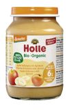 Holle Apfel & Banane mit Aprikose, 190 g Glas