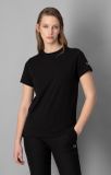T-Shirt aus weicher Baumwolle mit C-Logopatch