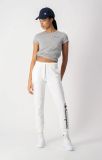 Stretch-Jogginghose mit Print am Bein