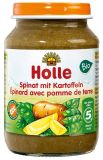 Holle Spinat mit Kartoffeln, 190 gr Glas