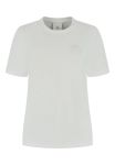 BMW T-Shirt Logo geprägt Damen weiß