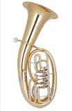 Miraphone 54-L B-Bariton Goldmessing 54L 1100A, 4 Ventile