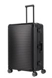 Travelite Next Aluminium-Trolley L, 4 Rollen Schwarz