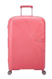 American Tourister StarVibe Trolley 77cm mit 4 Rollen, Erweiterbar + GRATIS HOTELGUTSCHEIN Sun Kissed Coral