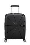 American Tourister StarVibe Handgepäck Trolley 55cm mit 4 Rollen, Erweiterbar + GRATIS HOTELGUTSCHEIN Schwarz