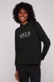 SOCCX Kapuzensweatshirt mit Logo Print - black | S
