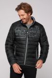 CAMP DAVID Leichte Steppjacke mit Logo Prints und Tapes - black | L