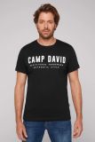CAMP DAVID Basic Logo T-Shirt - black | L