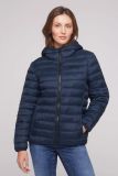 SOCCX Leichte Steppjacke mit Kapuze - blue navy | L