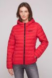 SOCCX Leichte Steppjacke mit Kapuze - royal red | L
