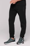 CAMP DAVID Trainingshose mit tonalen Pikee-Seitenstreifen - black | XXXL