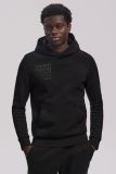 CAMP DAVID Hoodie aus Interlock-Jersey mit Rubber Artworks - black | 4XL