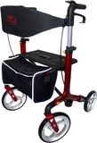 Aluminium Premium Rollator AT51111 dunkelrot