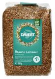 Davert Leinsaat braun, 500 gr Packung