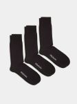 - Socken-Sets in Schwarz mit Uni Motiv/Muster