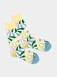 - Socken in Bunt  mit Streifen Motiv/Muster