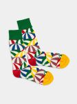 - Socken in Bunt  mit Streifen Motiv/Muster