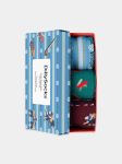 - Socken-Geschenkbox in Bunt mit Musik Sport Pflanze Motiv/Muster