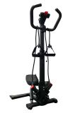 Swing-Stepper mit Haltegriff, Griffstange und LCD-Monitor