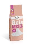 Bauckhof Reismehl hell, 500 gr Packung -glutenfrei