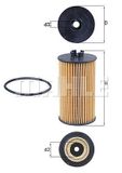 MAHLE ORIGINAL Ölfilter OX 401D Motorölfilter,Filter für Öl OPEL,FIAT,SUZUKI,Corsa D Schrägheck (S07),Corsa C Schrägheck (X01),ZAFIRA B (A05)