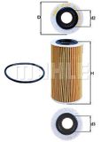 MAHLE ORIGINAL Ölfilter OX 370D Motorölfilter,Filter für Öl FORD,VOLVO,Focus II Schrägheck (DA_, HCP, DP),MONDEO IV Turnier (BA7),S-MAX (WA6),KUGA I