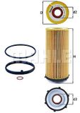 MAHLE ORIGINAL Ölfilter OX 560D Motorölfilter,Filter für Öl BMW,3 Touring (E91),3 Limousine (E90),5 Touring (F11),5 Limousine (F10),3 Coupe (E92)