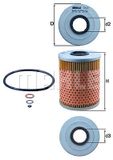 MAHLE ORIGINAL Ölfilter OX 68D Motorölfilter,Filter für Öl BMW,WIESMANN,ALPINA,3 Limousine (E46),3 Coupe (E46),3 Limousine (E36),3 Cabrio (E46)