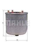 MAHLE ORIGINAL Kraftstofffilter KL 780 Leitungsfilter,Spritfilter FORD,MAZDA,VOLVO,Fiesta Mk6 Schrägheck (JA8, JR8),FOCUS III Turnier