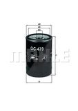 MAHLE ORIGINAL Ölfilter OC 479 Motorölfilter,Filter für Öl OPEL,FORD,FIAT,Frontera A Sport SUV Cabrio (U92),Frontera A SUV (U92),MAVERICK,TIPO (160)