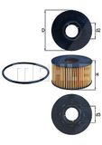 MAHLE ORIGINAL Ölfilter OX 191D Motorölfilter,Filter für Öl FORD,JAGUAR,LTI,MONDEO III Kombi (BWY),MONDEO III (B5Y),MONDEO III Stufenheck (B4Y)