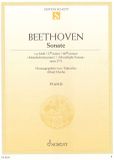 Noten Sonate 14 cis-moll op 27/2 Mondscheinsonate Beethoven ED ED 0229
