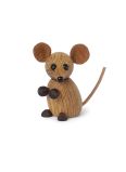 Spring Copenhagen The City Mouse - Kleine Maus Holzfigur