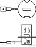 Herth+buss Elparts Glühlampe, Nebelscheinwerfer [Hersteller-Nr. 89901094] für Alfa Romeo, Audi, Autobianchi, BMW, Chevrolet, Chrysler, Citroën, Daihat