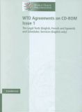 Wto Agreements on CD-ROM Issue 1: The Legal Texts (English, French and Spanish) and Schedules: Services (English Only)