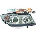 Angel Eye Scheinwerfer BMW E90/E91 3er 2 Standlichtringe chrome 05-13