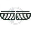 Sportgrill Nieren + Blenden BMW 3er E90 E91 05-08 schwarz Diederichs