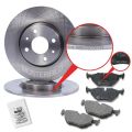 Bestprice Bremsscheiben + Bremsbeläge Hinterachse Bmw: 5 10600213 : 10600171 : 31469772 : 31469794