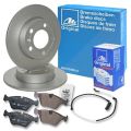 Ate Bremsscheiben+Bremsbeläge+VWK Hinterachse Voll Bmw: X5 24.0112-0152.1 : 13.0460-7079.2 : 24.8190-0226.2
