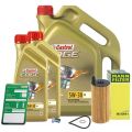 Mann Filter Ölfilter+Schraube+7 L Castrol 5W-30 C3 Bmw: 6, 5, 4, 3, 2 31476815 : 3035832