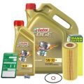 Mann Filter Ölfilter+Schraube+6 L Castrol 5W-30 C3 Bmw: X3, 7, 5, 3, 1 31476815 : DE01675