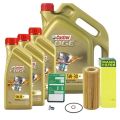 Mann Filter Ölfilter+Schraube+8 L Castrol 5W-30 C3 Bmw: X5, X3, 7, 6, 5 30358326 : 1553