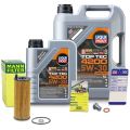 Mann Filter Ölfilter+Schraube+6L LIQUI MOLY Top Tec 4200 5W-30 Bmw: X3, X1, 7, 5, 3