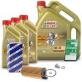 Bosch Ölfilter+Schraube+8 L Castrol 5W-30 C3 Bmw: 7, 6, 5, 4, 3 31476815 : F026407123