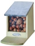Eichhörnchen Futterhaus aus Holz Futterspender Futterautomat